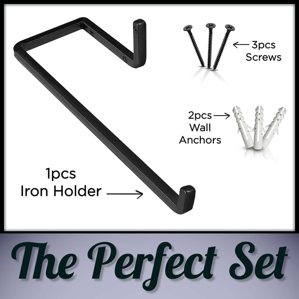 Basice Iron Wall Mount Paper Towel Holder