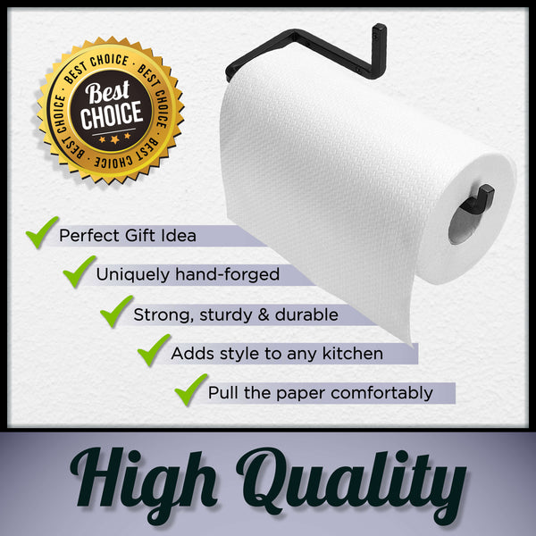 Basice Iron Wall Mount Paper Towel Holder