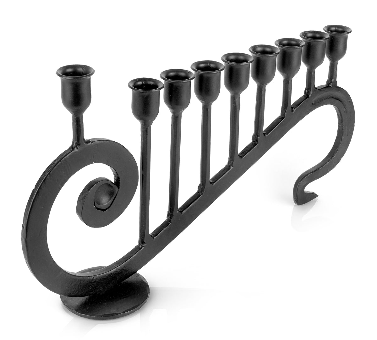 Menorahs for Hanukkah - 9 Candle Handmade Iron Chanukah Menorah