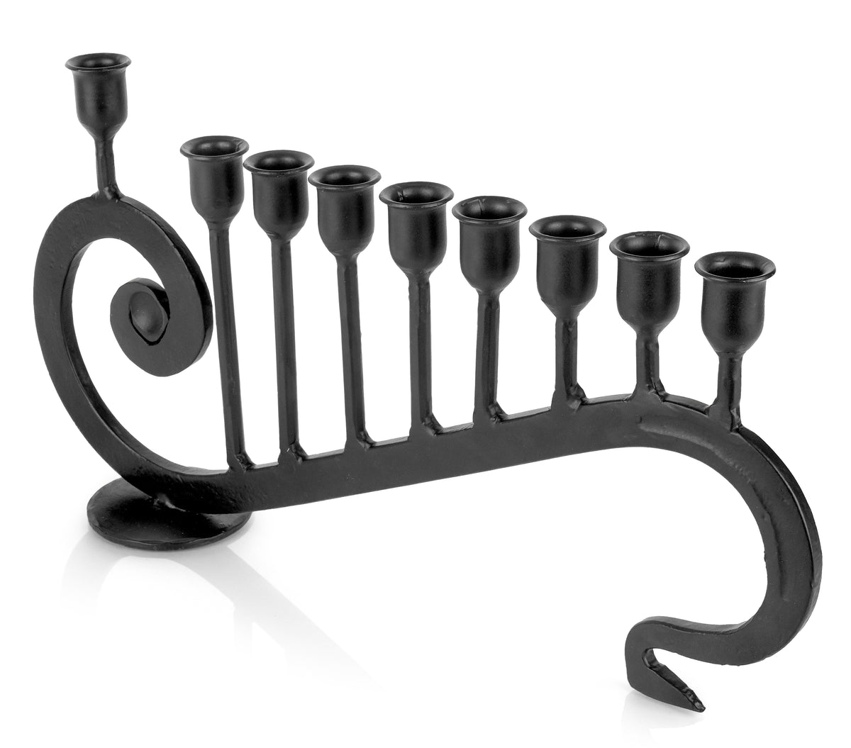 Menorahs for Hanukkah - 9 Candle Handmade Iron Chanukah Menorah