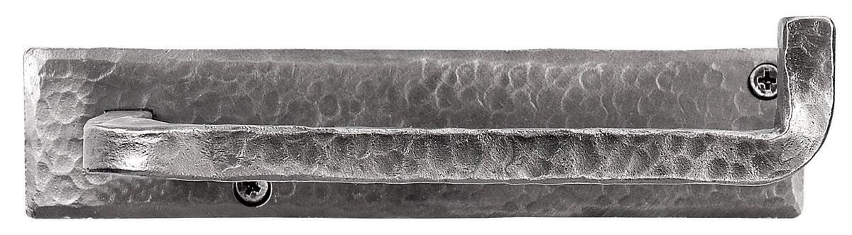 Wall Mounted Iron Toilet Paper Holder - Silver