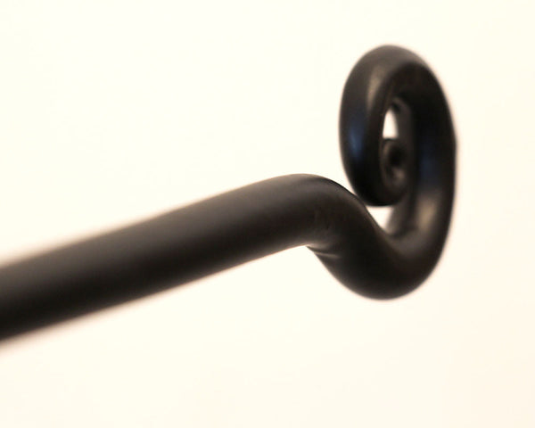Wrought Iron One Swirl Wall Mount Paper Towel Holder  