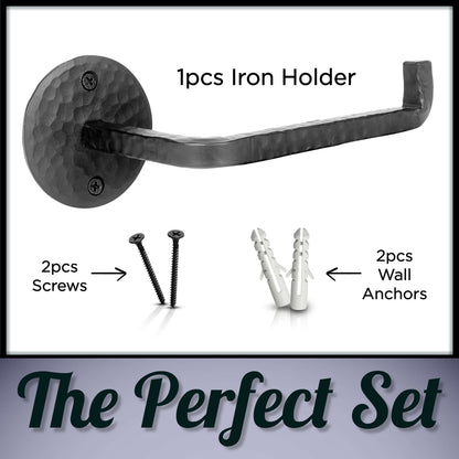 Wrought Iron Toilet Paper Holder