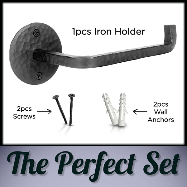 Wrought Iron Toilet Paper Holder
