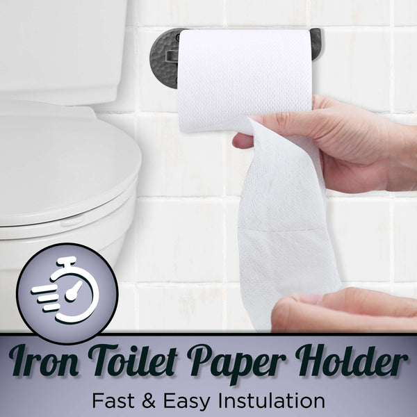 Wrought Iron Toilet Paper Holder
