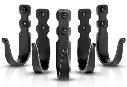 Decorative Wrought Iron Wall Hooks